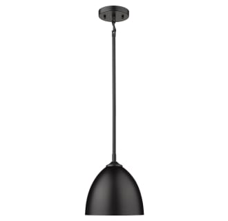 Pendant with Canopy - BLK-BLK
